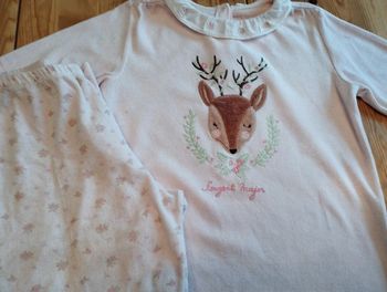 Beau pyjama col claudine