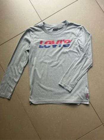 T-shirt gris Levis garçon 10 ans