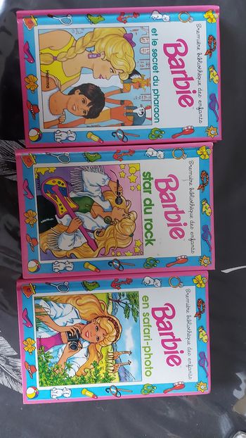 Lot de 3 livres Barbie