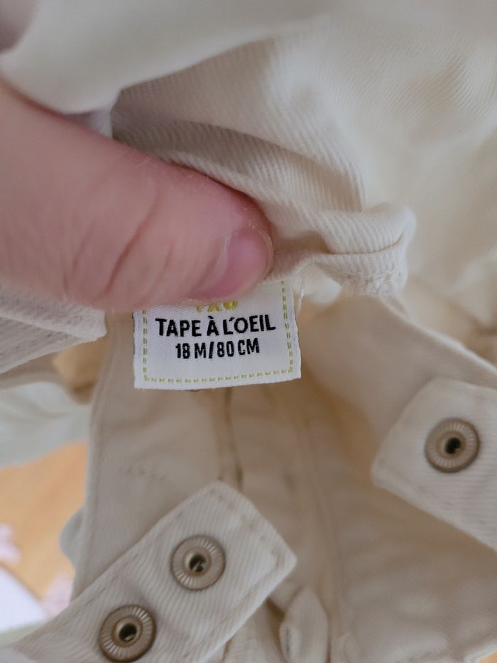 Salopette en jeans tape à l'œil - photo numéro 4