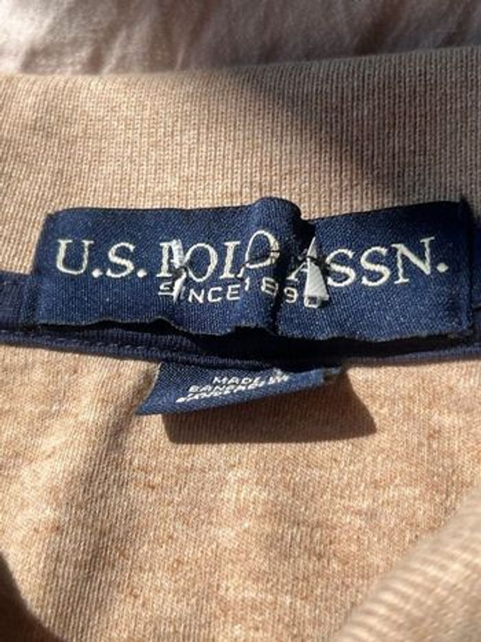 Polo Us Polo Assn Beige crème / Taille M - photo numéro 4