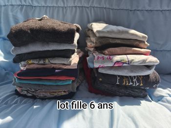 Lot fille 6 ans
