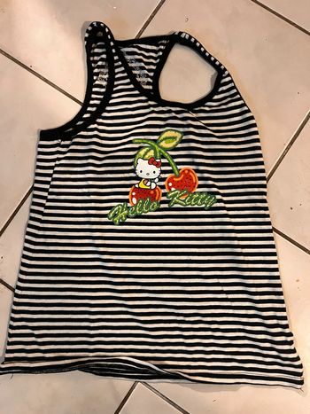 Débardeur hello kitty victoria couture taille M