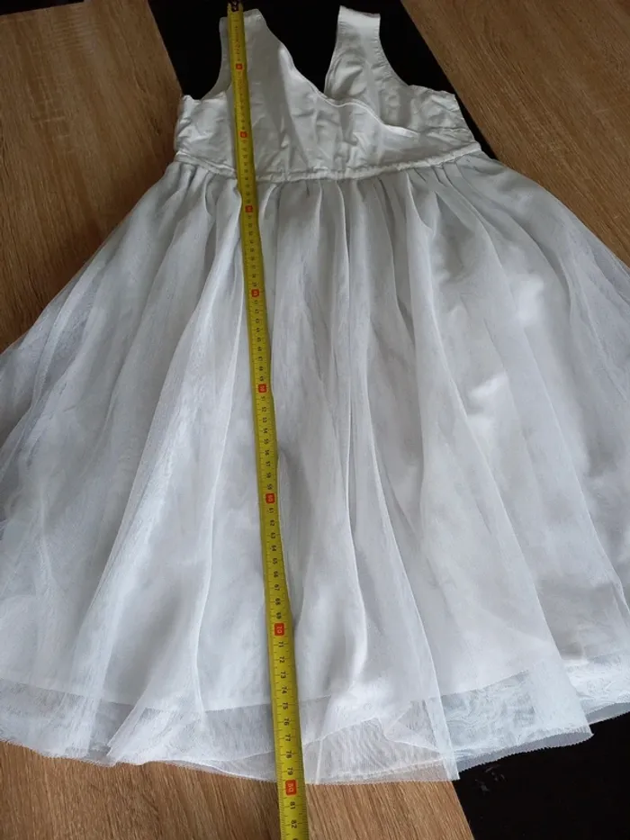 Robe blanche de cérémonie 8/10 ans - photo numéro 13