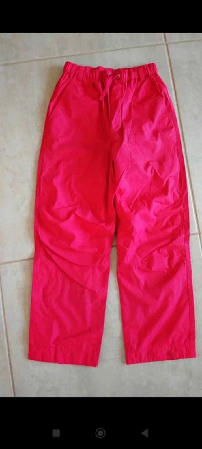 Pantalon rouge taille m avec poches alouette - photo numéro 9