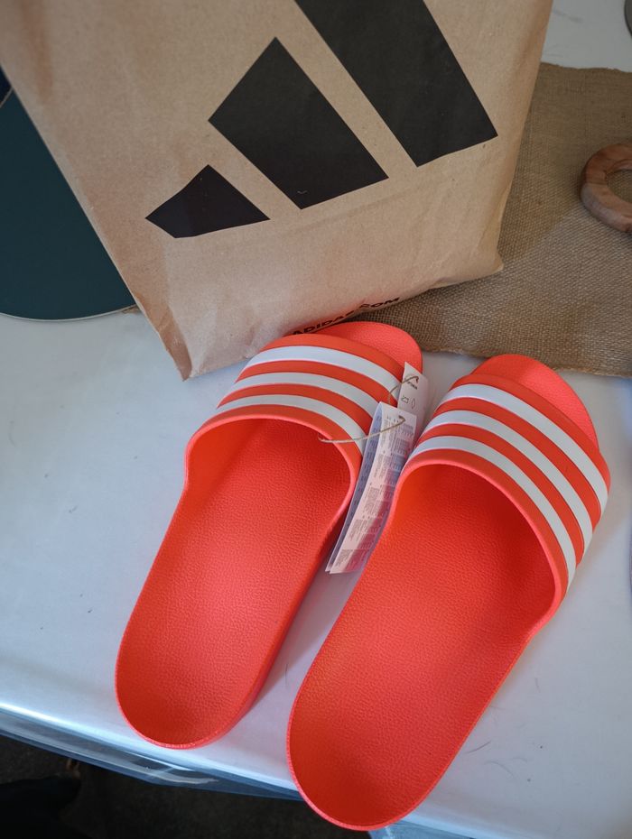 Claquettes adidas homme - photo numéro 2