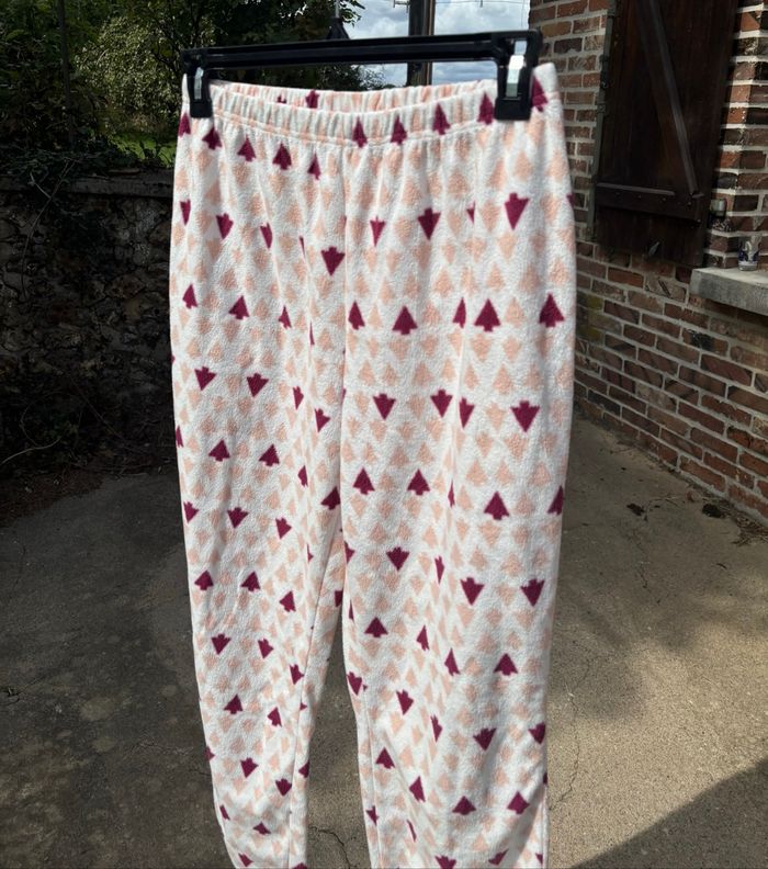 🌙 Pantalon de pyjama doux à motif – Taille 38 Tex - photo numéro 2