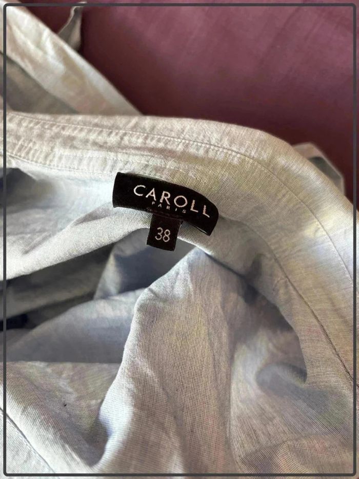 Chemise taille 38 marque caroll Paris - photo numéro 3