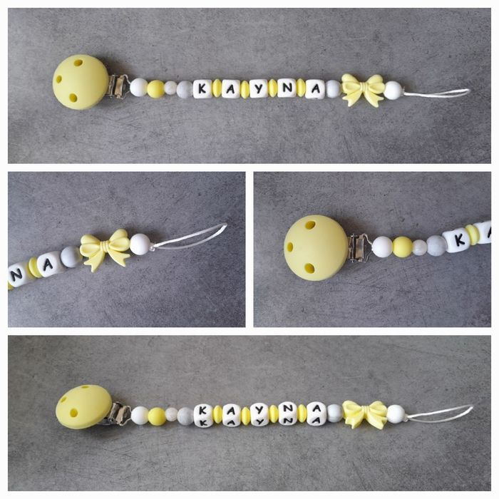 Attache sucette nœud  🎀 - photo numéro 4