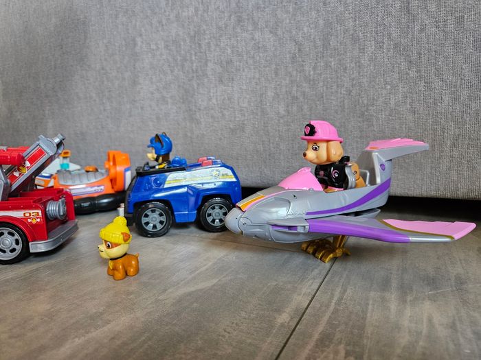 Lot pat patrouille figurines et voitures peluche - photo numéro 4