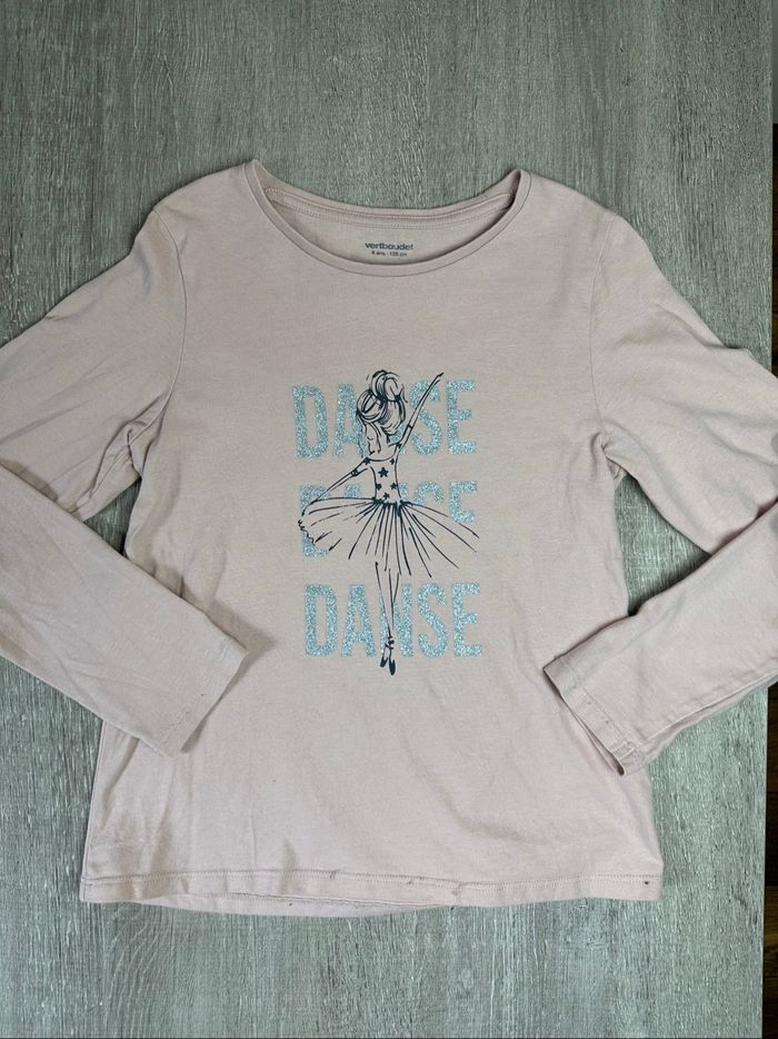 T-shirt ML danse- Taille 8 ans - photo numéro 2