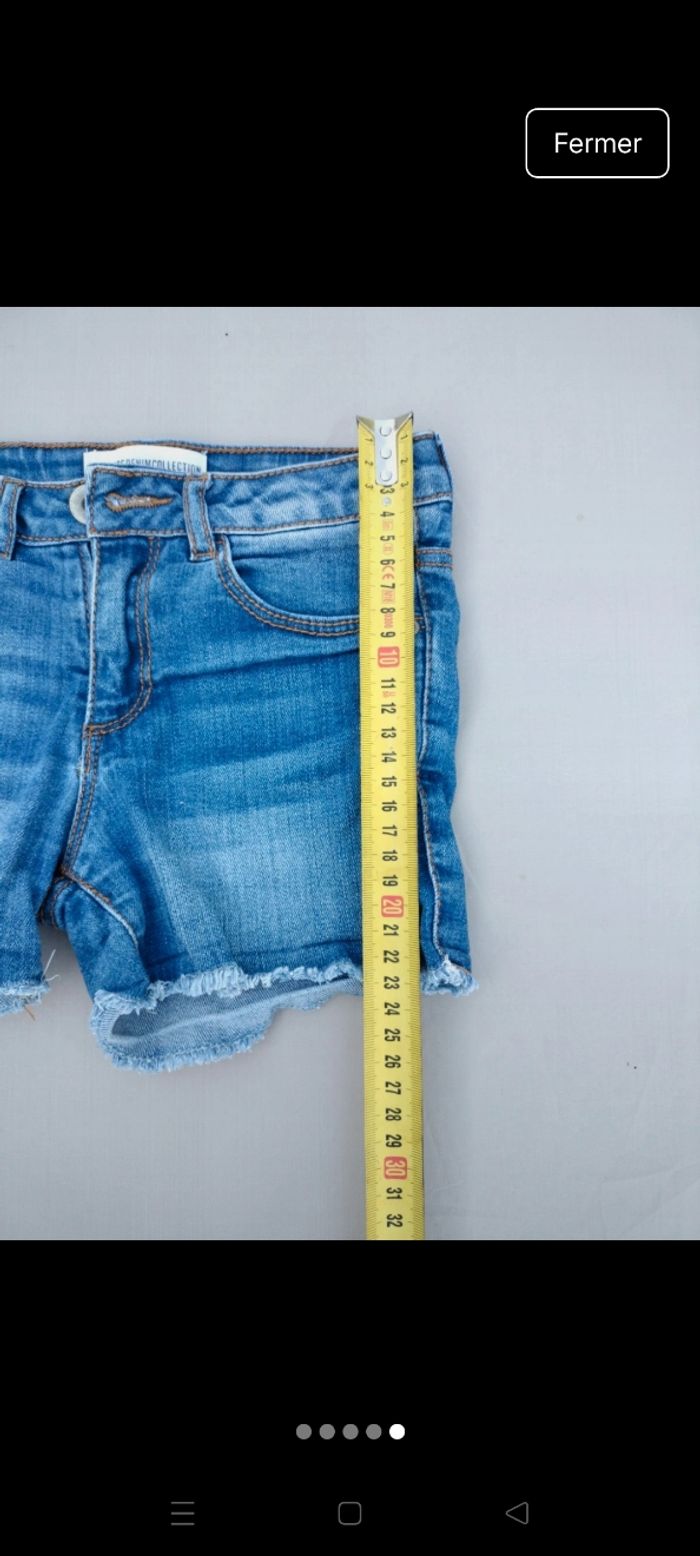 Short bleu - photo numéro 5