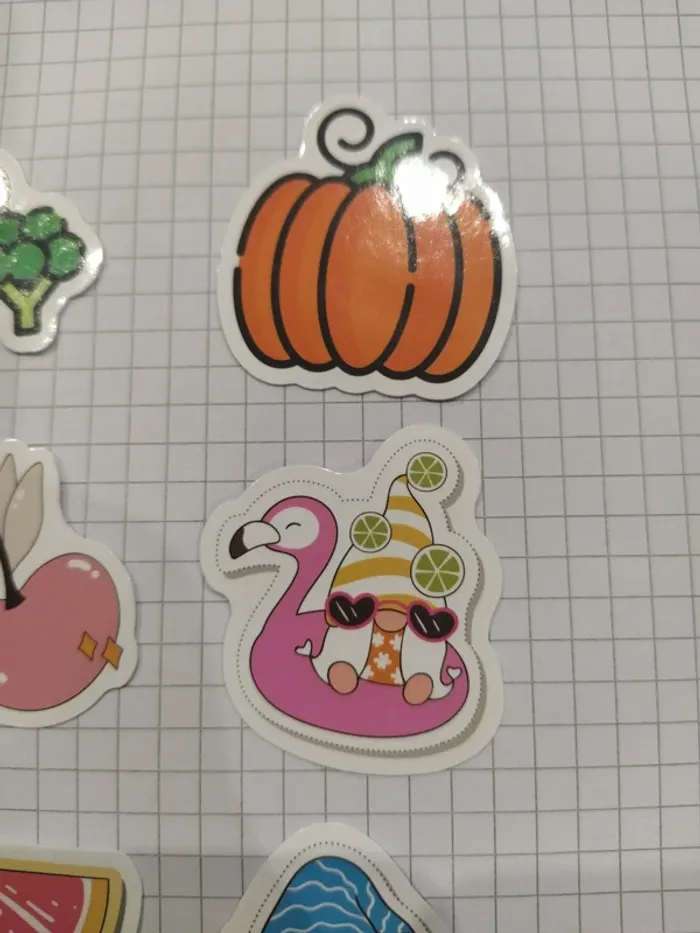 Lot stickers kawaii (lot A) - photo numéro 3