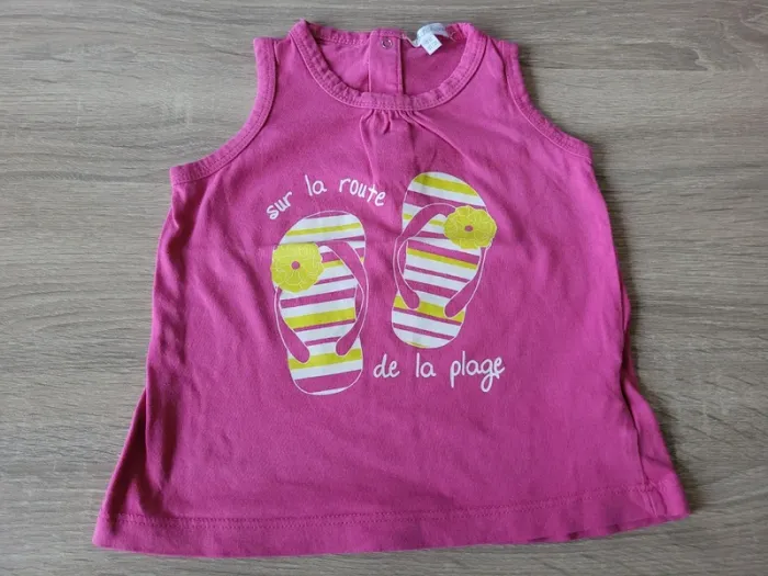 Lot de 3 tee-shirt fille en 18 mois - photo numéro 11