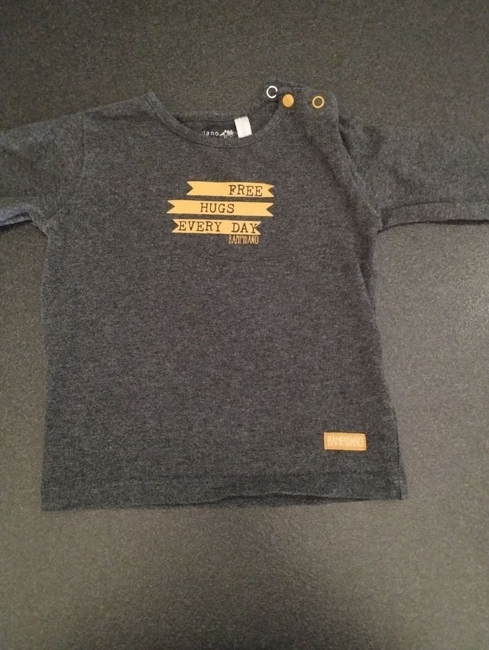 T shirt ml 6/9 mois garçon