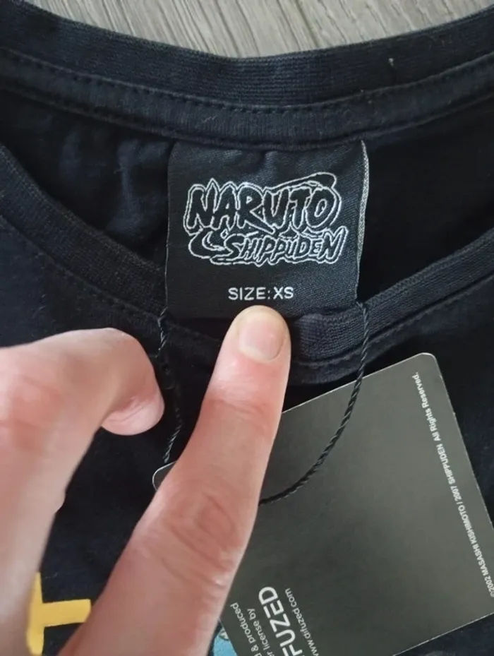 T-shirt Naruto shippuned - photo numéro 2