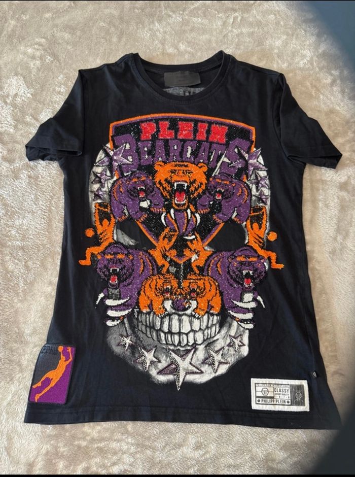 T-shirt à manches courtes Philipp plein bearcats