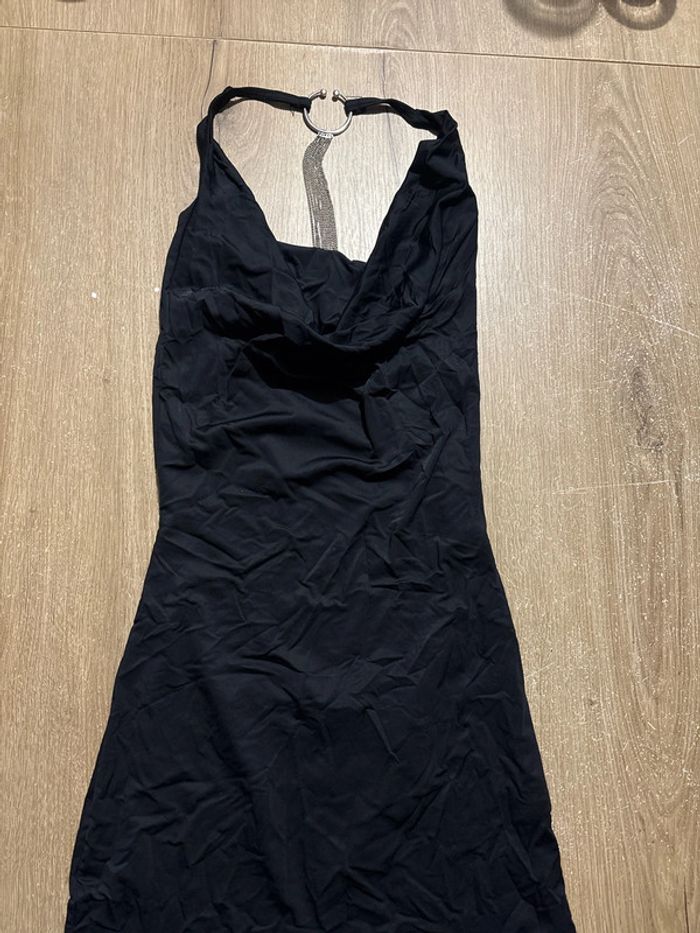 Robe soirée courte dos nu
