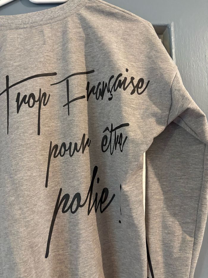 Sweat humoristique taille36 - photo numéro 5