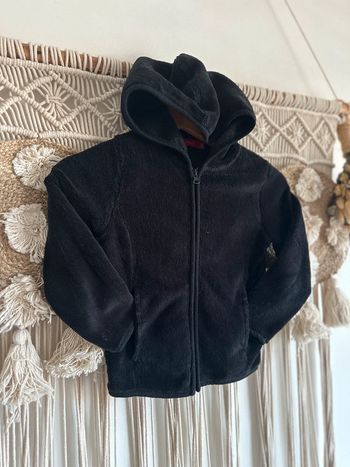Veste polaire noire 5 ans