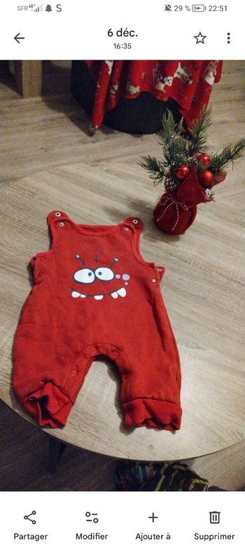 Salopette 3 mois