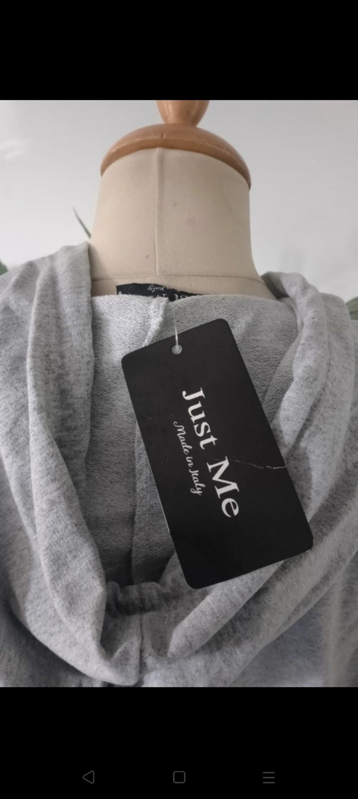 Pull avec capuche neuf Made In Italy - photo numéro 6