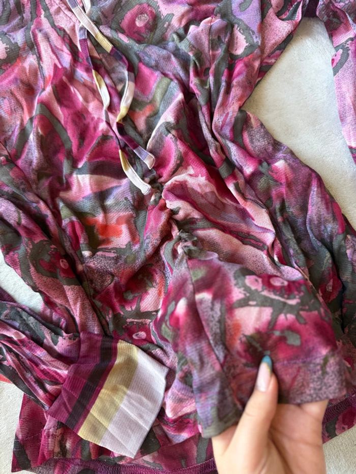 Haut mesh rose - photo numéro 15