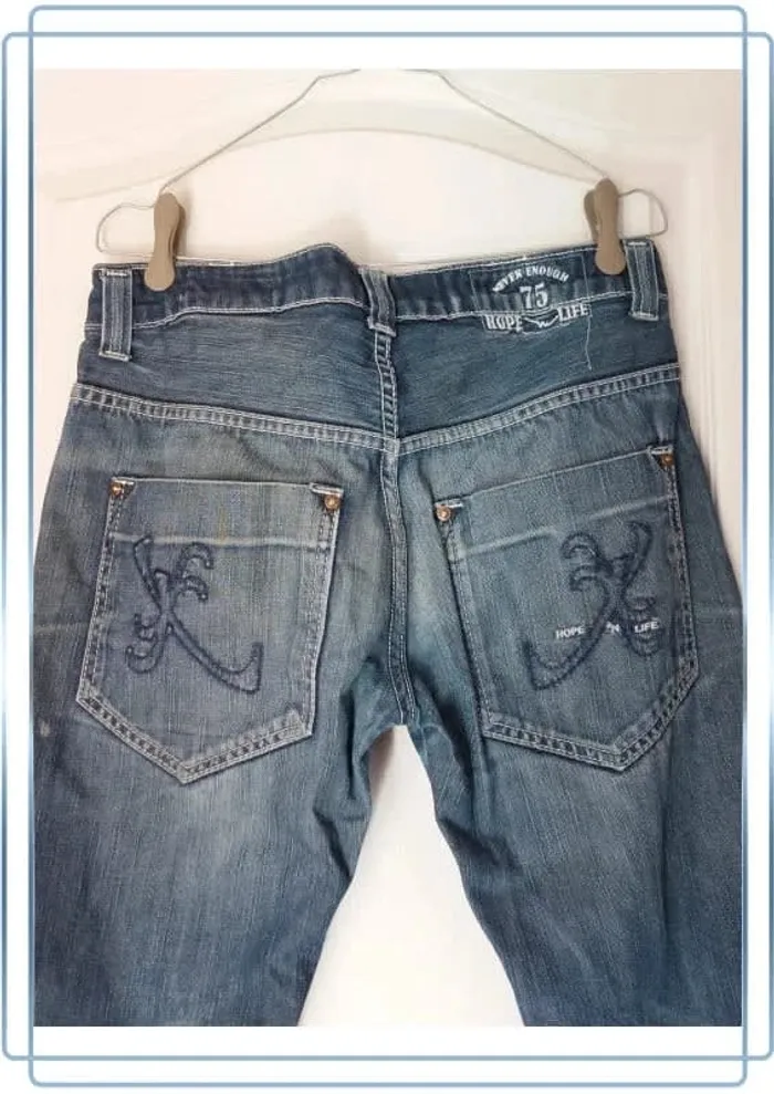 Jean homme bleu Hopenlife taille 42 - photo numéro 3