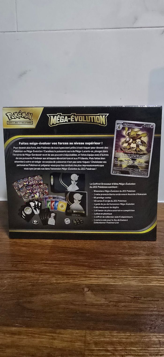 Pokemon coffret dresseur d elite mega evolution - photo numéro 2