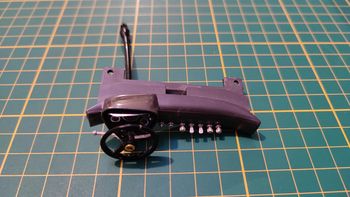 tableau de bord volant pièce détachée Ferrari gto 1962 miniature maquette 1/18 1/18e burago #B34