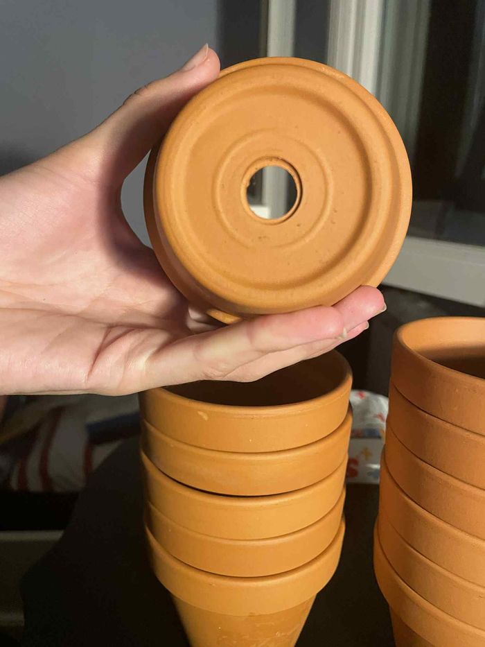 lot de 12 pots de fleurs - photo numéro 2