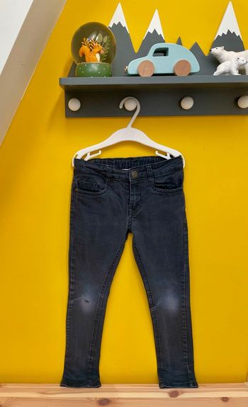 Jean slim noir Orchestra 6 ans