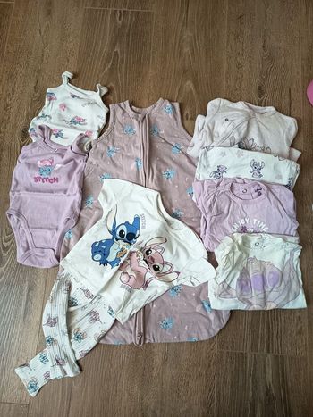 Lot vêtements bébé 3 mois stich