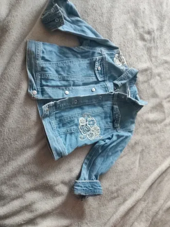 Veste jeans fille