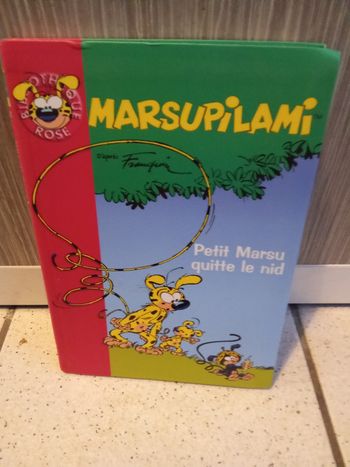 Livre bibliothèque rose marsupilami numéro 208