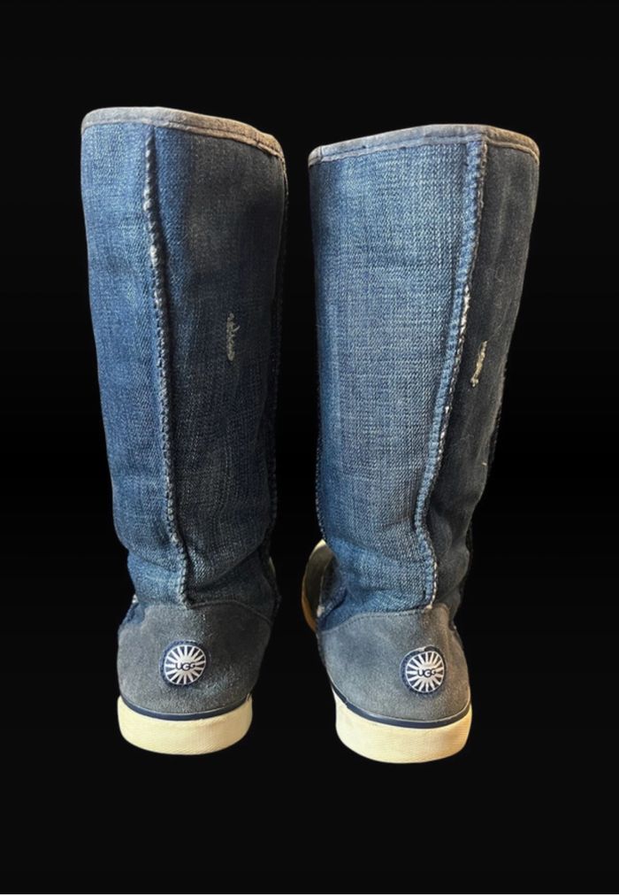 Boots / botte / basket en jeans - photo numéro 4