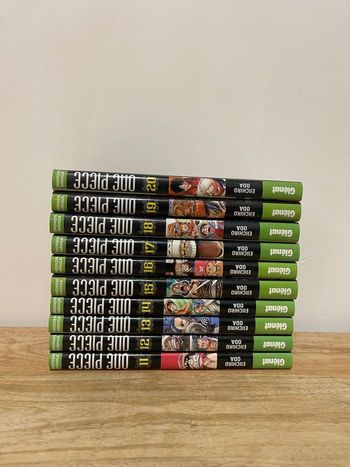 Manga One Piece 11 à 18