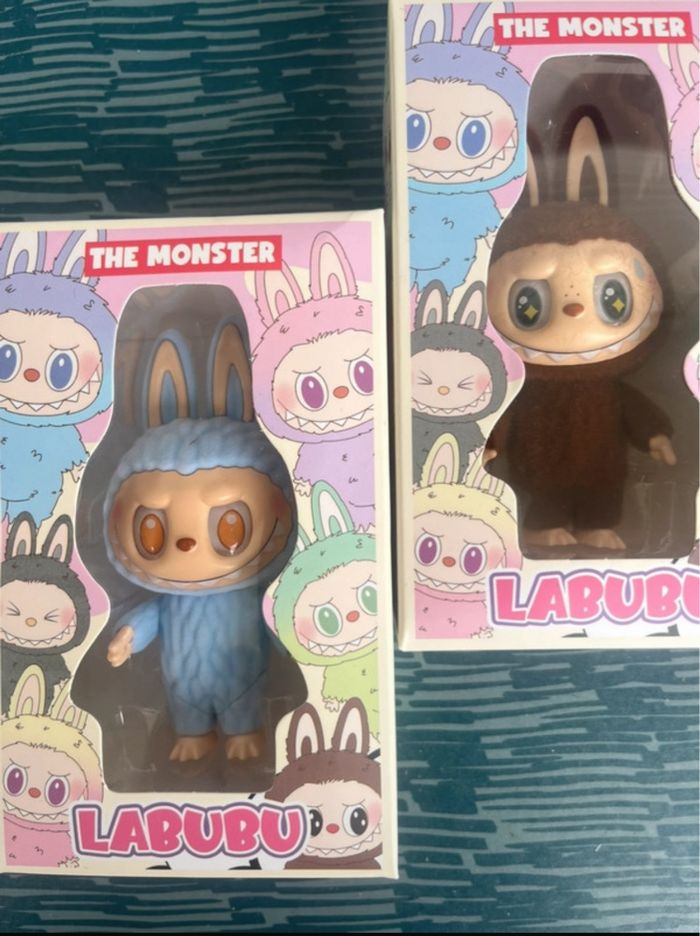 Lot de 5 labubus neufs The monster figurine - photo numéro 2