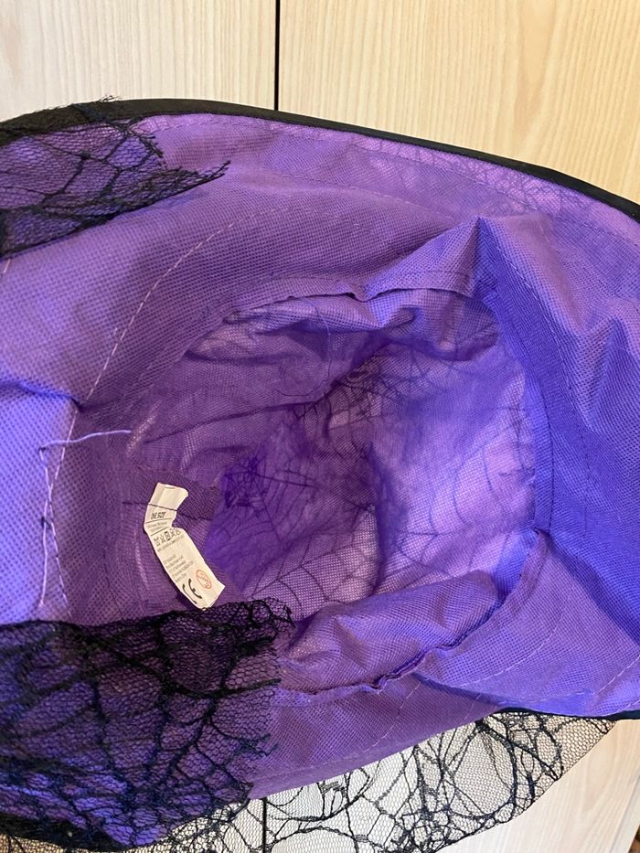 Chapeau d’Halloween  Noir et violet  Pour petite fille  2€ - photo numéro 5