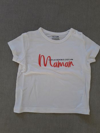 T shirt MC 6 mois
