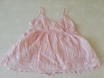 Débardeur à bretelles rose la redoute 10 ans