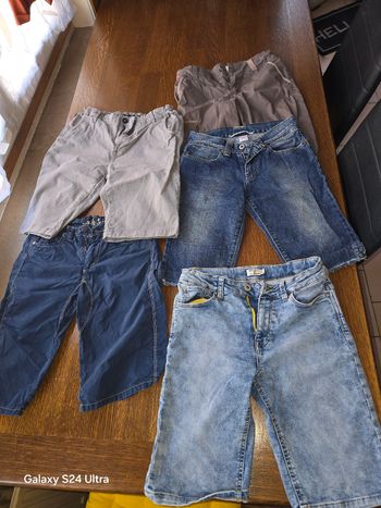 Lot de short 12 ans état impeccable 