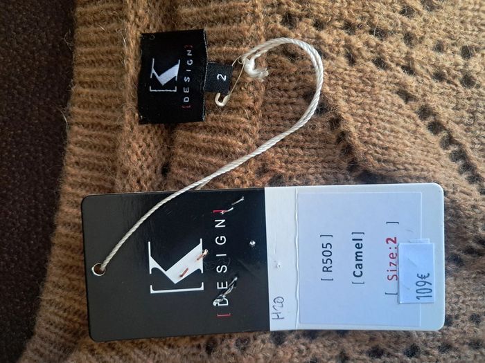 K Design pull hiver chaud T.38/40 neuf - photo numéro 11