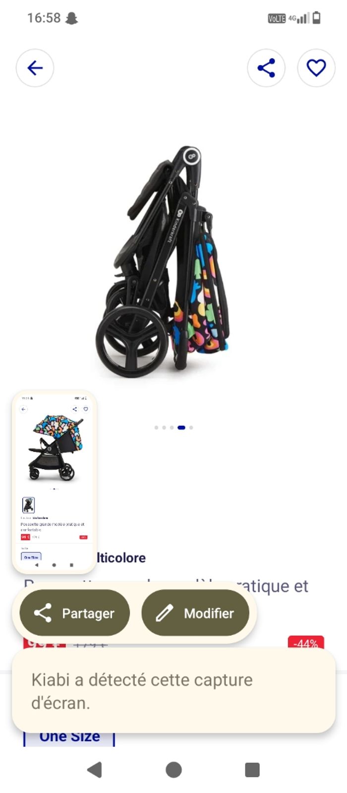 Pousette kinderkraft neuf - photo numéro 1