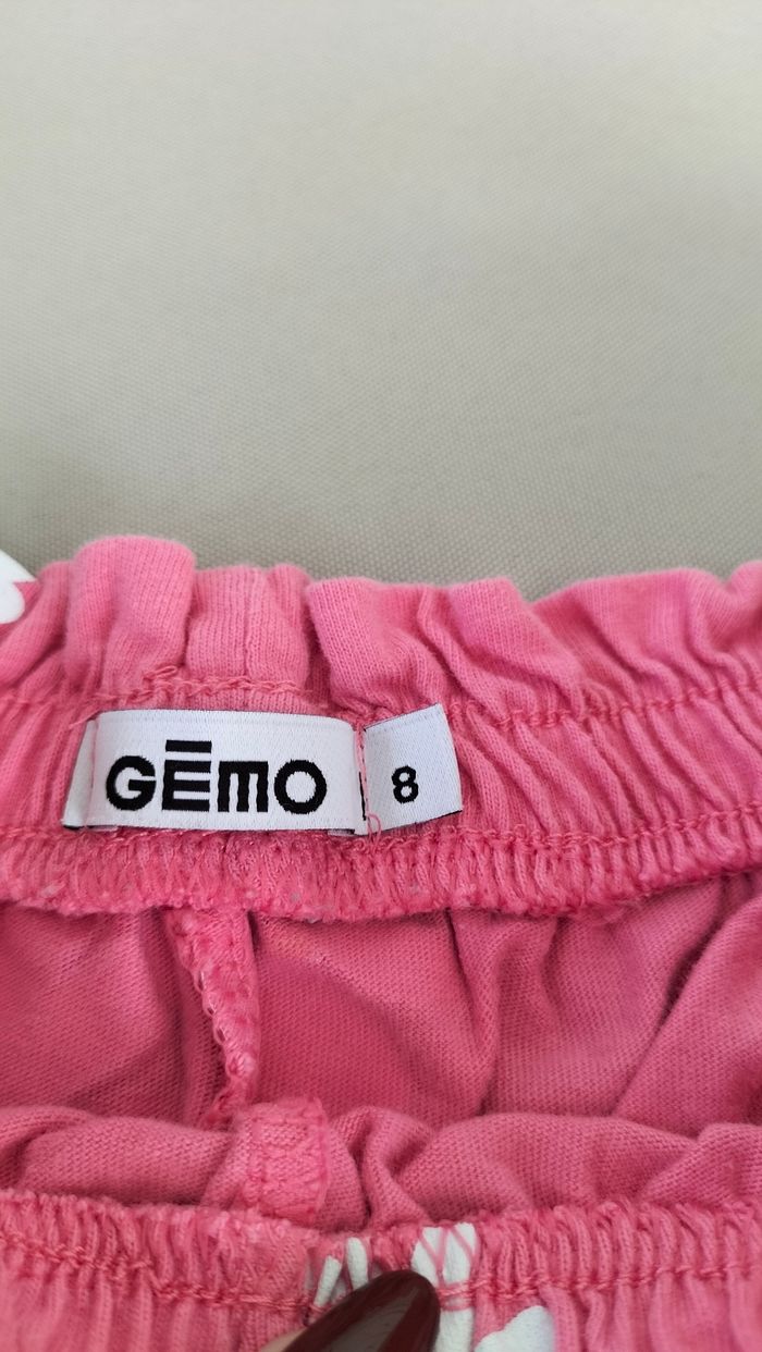 🩷 Short ample rose à marguerites - 8 ans - Gémo - Excellent état 🩷 - photo numéro 4