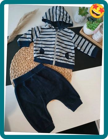 Ensemble hivers bébé 6 mois 🌿🦊