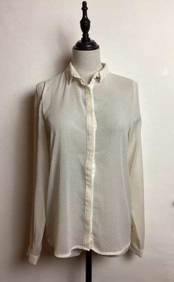 Chemise écrue Pull&Bear 36
