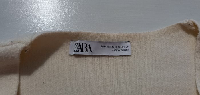 Gilet beige ZARA - photo numéro 3
