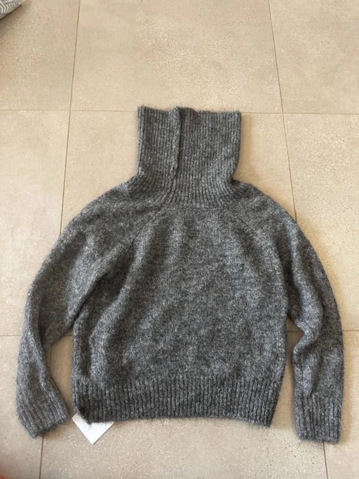 Pull gris My1996, neuf, taille unique - photo numéro 5