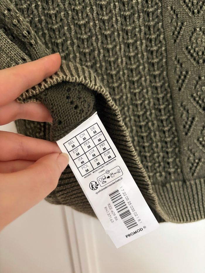 Pull sans manche Promod 🍒 t38 - photo numéro 3